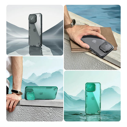 Hülle für Apple iPhone 16 Pro Max, Nillkin, Iceblade Prop (ohne Kameraausschnitt), Grün