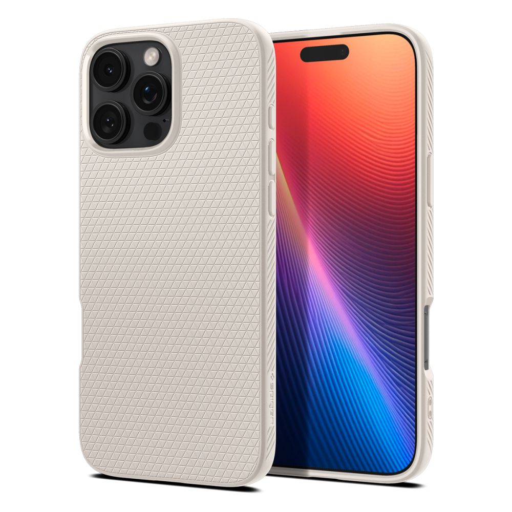 Hülle für Apple iPhone 16 Pro Max, Spigen, Liquid Air, Beige