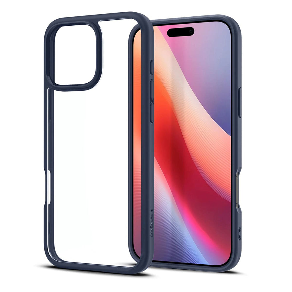 Hülle für Apple iPhone 16 Pro Max, Spigen, Ultra Hybrid, Marineblau