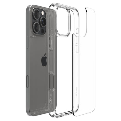 Hülle für Apple iPhone 16 Pro Max, Spigen, Ultra Hybrid, Transparent ACS07992