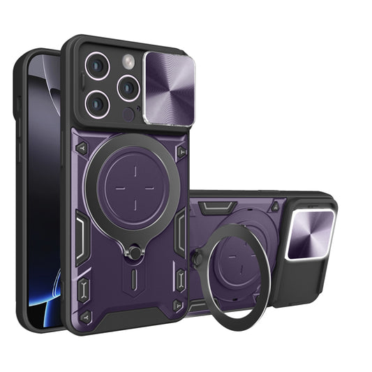 Hülle für Apple iPhone 16 Pro Max, Techsuit, CamGuard Pro, Lila