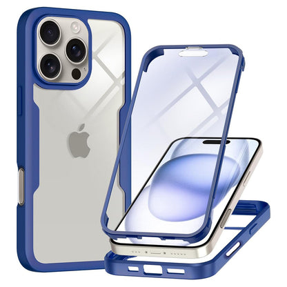 Case for Apple iPhone 16 Pro Max, Techsuit, ColorVerse 360, Blue