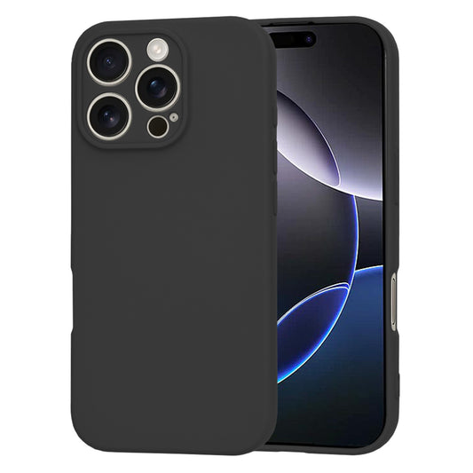 Hülle für Apple iPhone 16 Pro Max, Techsuit, SoftFlex, Schwarz