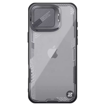 Hülle für Apple iPhone 16 Pro, Nillkin, Iceblade Prop (ohne Kameraausschnitt), Schwarz