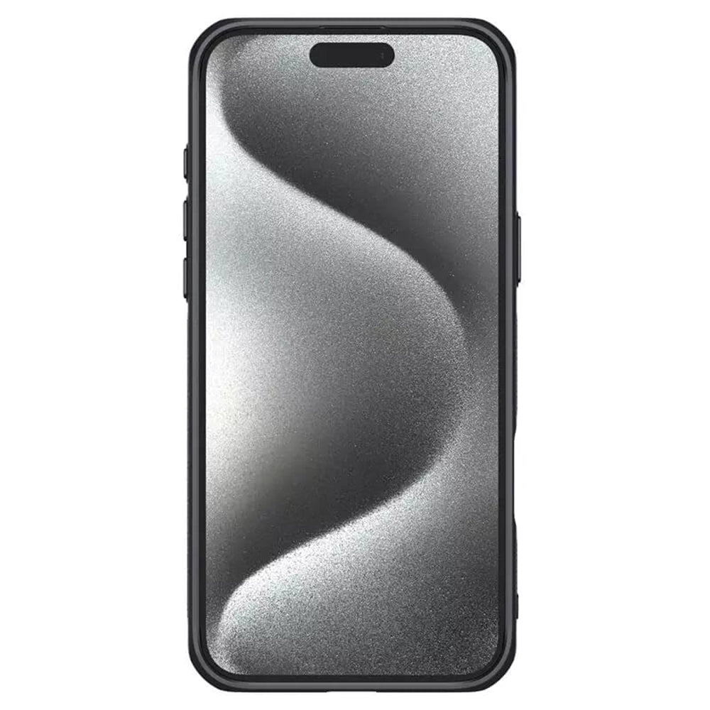 Hülle für Apple iPhone 16 Pro, Nillkin, Iceblade Prop (ohne Kameraausschnitt), Schwarz