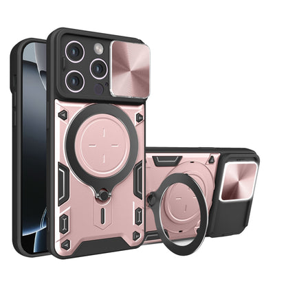 Hülle für Apple iPhone 16 Pro, Techsuit, CamGuard Pro, Roségold