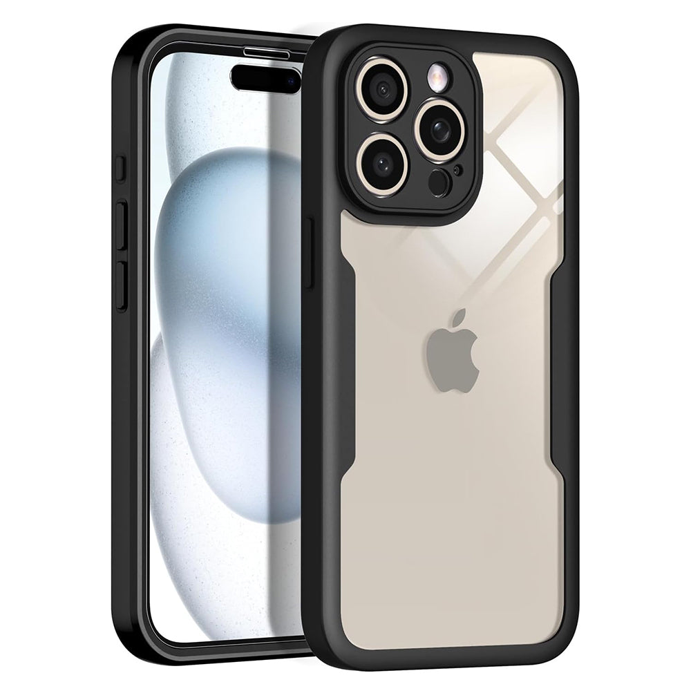 Hülle für Apple iPhone 16 Pro, Techsuit, ColorVerse 360, Rosa