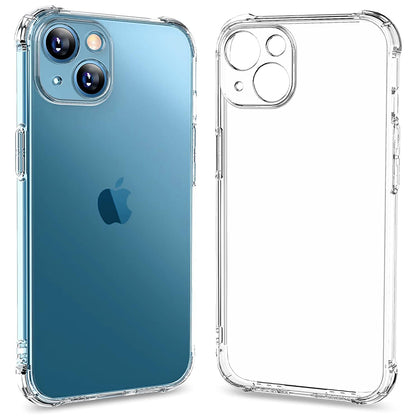 Hülle für Apple iPhone 16 Pro, Techsuit, stoßfest klar, transparent