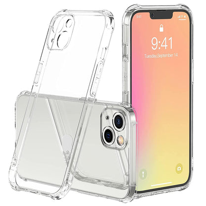 Hülle für Apple iPhone 16 Pro, Techsuit, stoßfest klar, transparent
