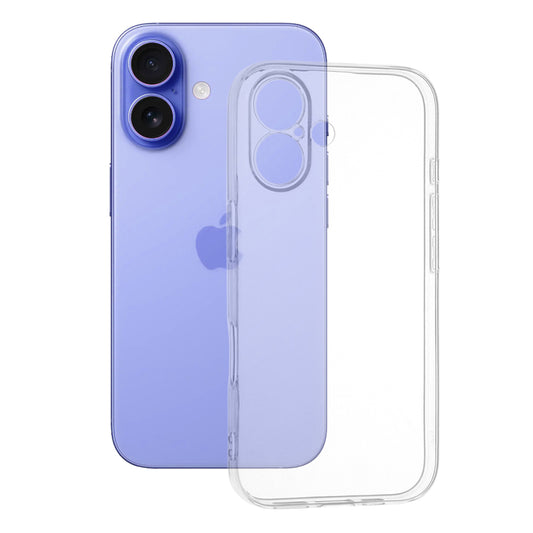 Hülle für Apple iPhone 16, Techsuit, Klar, Transparent
