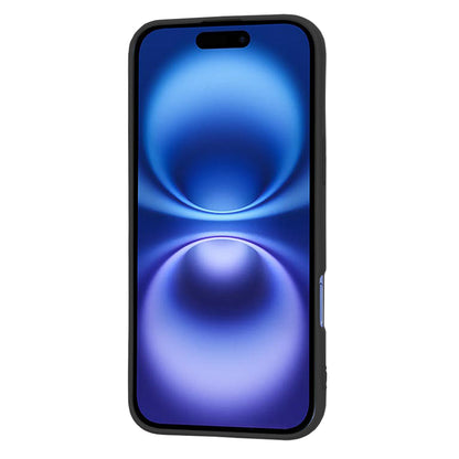 Hülle für Apple iPhone 16, Techsuit, SoftFlex, Schwarz
