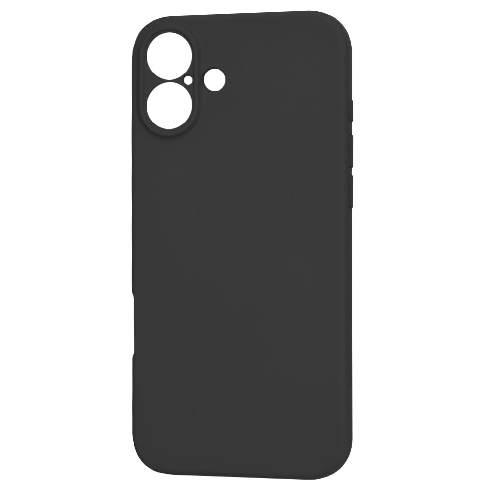 Hülle für Apple iPhone 16, Techsuit, SoftFlex, Schwarz
