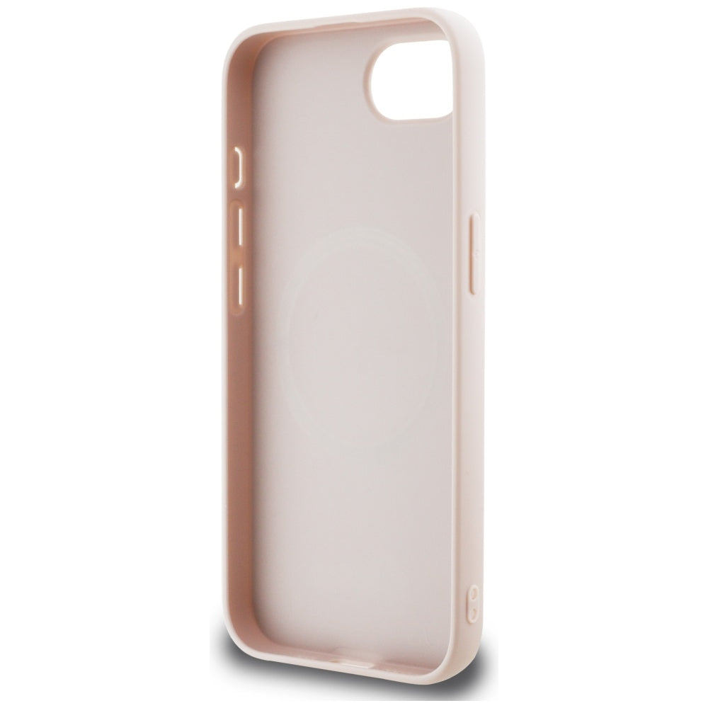 Case for Apple iPhone 16e, Guess, 4G Script Logo, Pink
