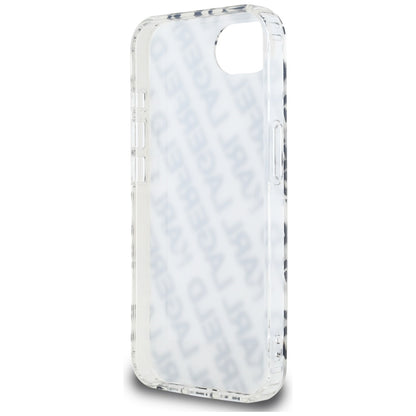 Hülle für Apple iPhone 16e, Karl Lagerfeld, IML Luxury Gold Fullover Logo, Goldfarben