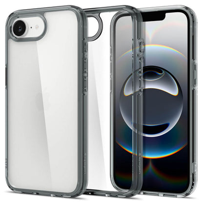Hülle für Apple iPhone 17e / 16e, Spigen, Ultra Hybrid, Rauchgrau ACS09531