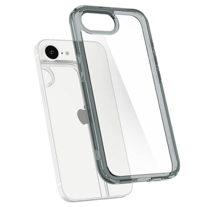 Hülle für Apple iPhone 17e / 16e, Spigen, Ultra Hybrid, Rauchgrau ACS09531