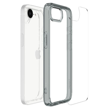Hülle für Apple iPhone 17e / 16e, Spigen, Ultra Hybrid, Rauchgrau ACS09531