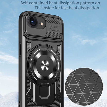 Hülle für Apple iPhone 17e / 16e, Techsuit, RuggedCam, Schwarz