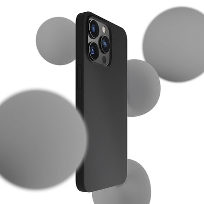 Hülle für Apple iPhone 17 Air, 3MK, Silikon, Schwarz