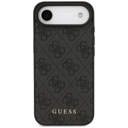 Hülle für Apple iPhone 17 Air, Guess, 4G Classic, Schwarz