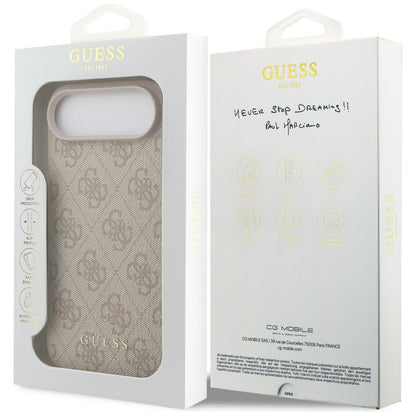 Hülle für Apple iPhone 17 Air, Guess, 4G Classic, Rosa