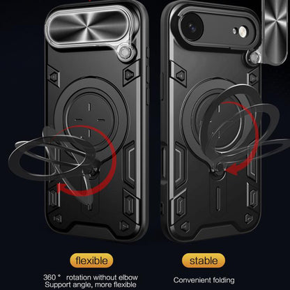 Hülle für Apple iPhone 17 Air, Techsuit, CamGuard Pro, Blau