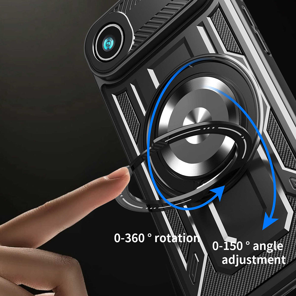 Hülle für Apple iPhone 17 Air, Techsuit, RuggedCam, Blau