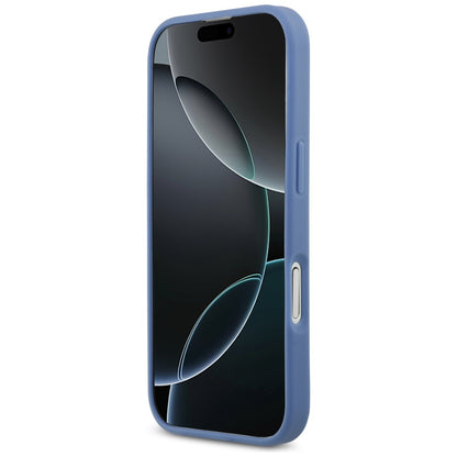 Hülle für Apple iPhone 17, Guess, 4G Big Logo, Blau