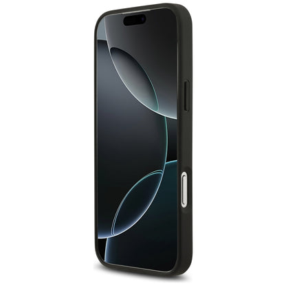 Hülle für Apple iPhone 17 Pro Max, Guess, 4G Ring Stand, Schwarz