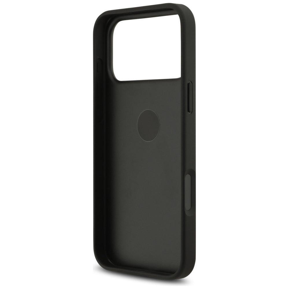 Hülle für Apple iPhone 17 Pro Max, Guess, 4G Ring Stand, Schwarz