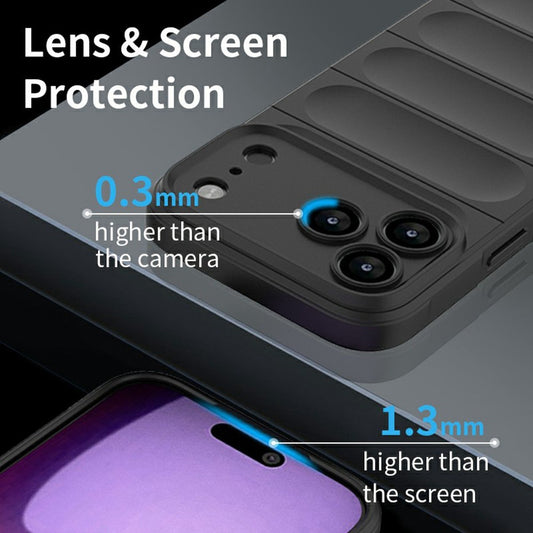 Hülle für Apple iPhone 17 Pro Max, Techsuit, Magic Shield, Schwarz
