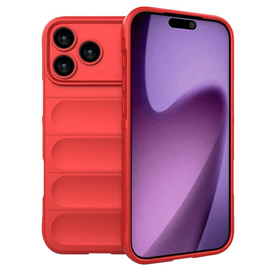 Hülle für Apple iPhone 17 Pro Max, Techsuit, Magic Shield, Rot