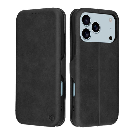 Hülle für Apple iPhone 17 Pro Max, Techsuit, Safe Wallet Plus, Schwarz
