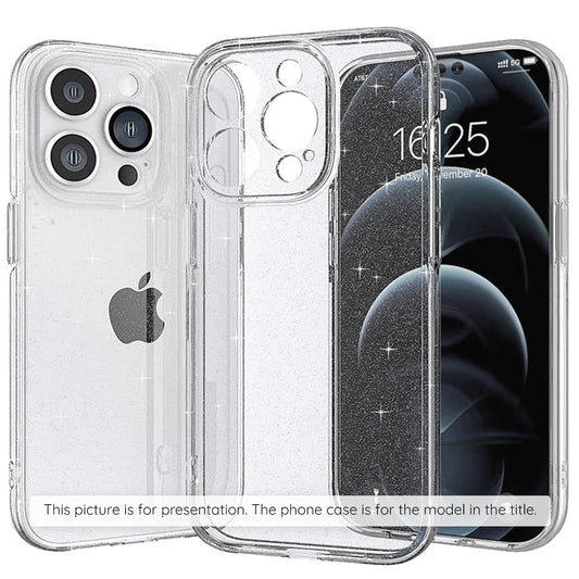 Hülle für Apple iPhone 17 Pro Max, Techsuit, SparkleSkin, Transparent
