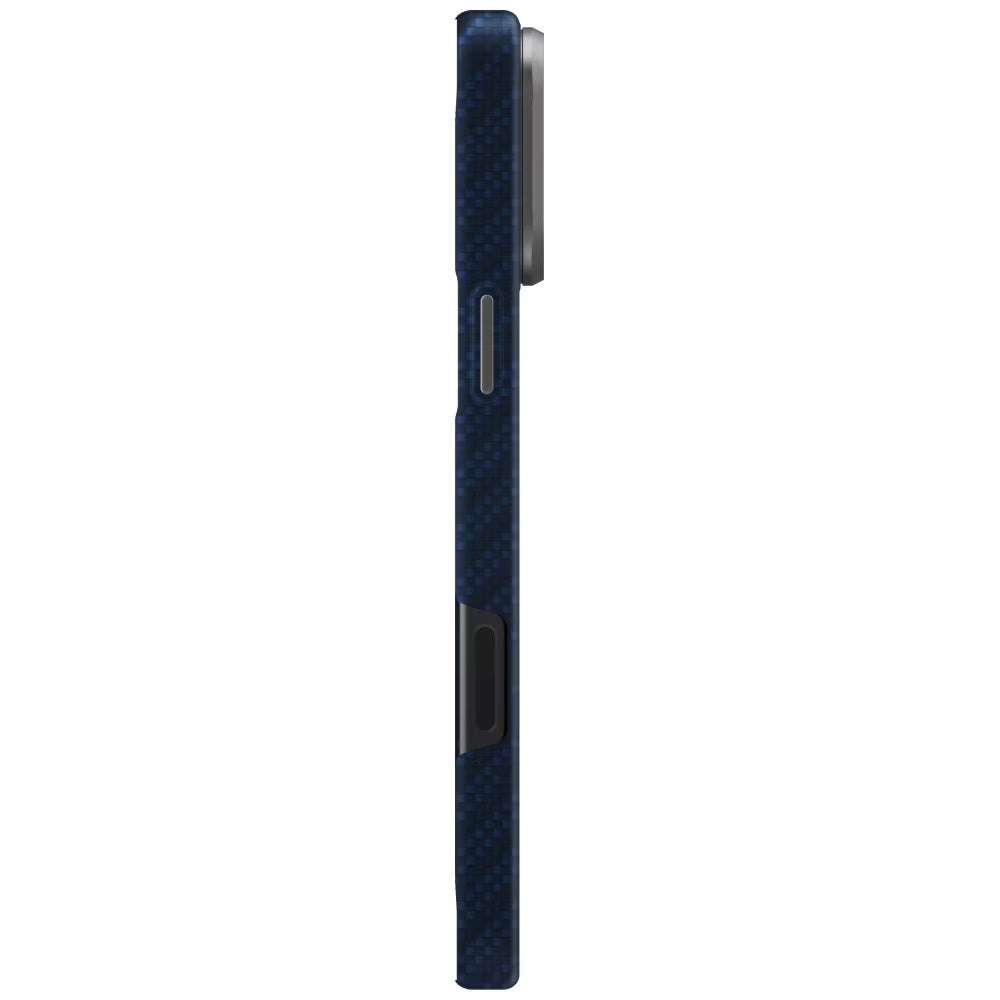MagSafe Hülle für Apple iPhone 17 Pro Max, UNIQ, Keva MagClick, Denim