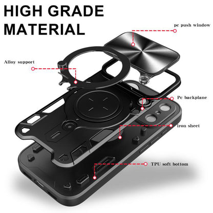 Hülle für Apple iPhone 17 Pro, Techsuit, CamGuard Pro, Rot