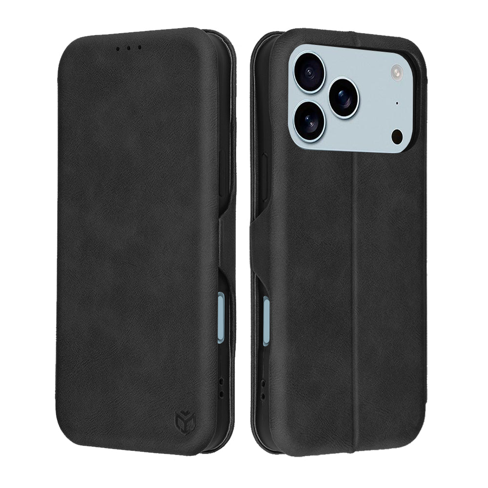 Hülle für Apple iPhone 17 Pro, Techsuit, Safe Wallet Plus, Schwarz