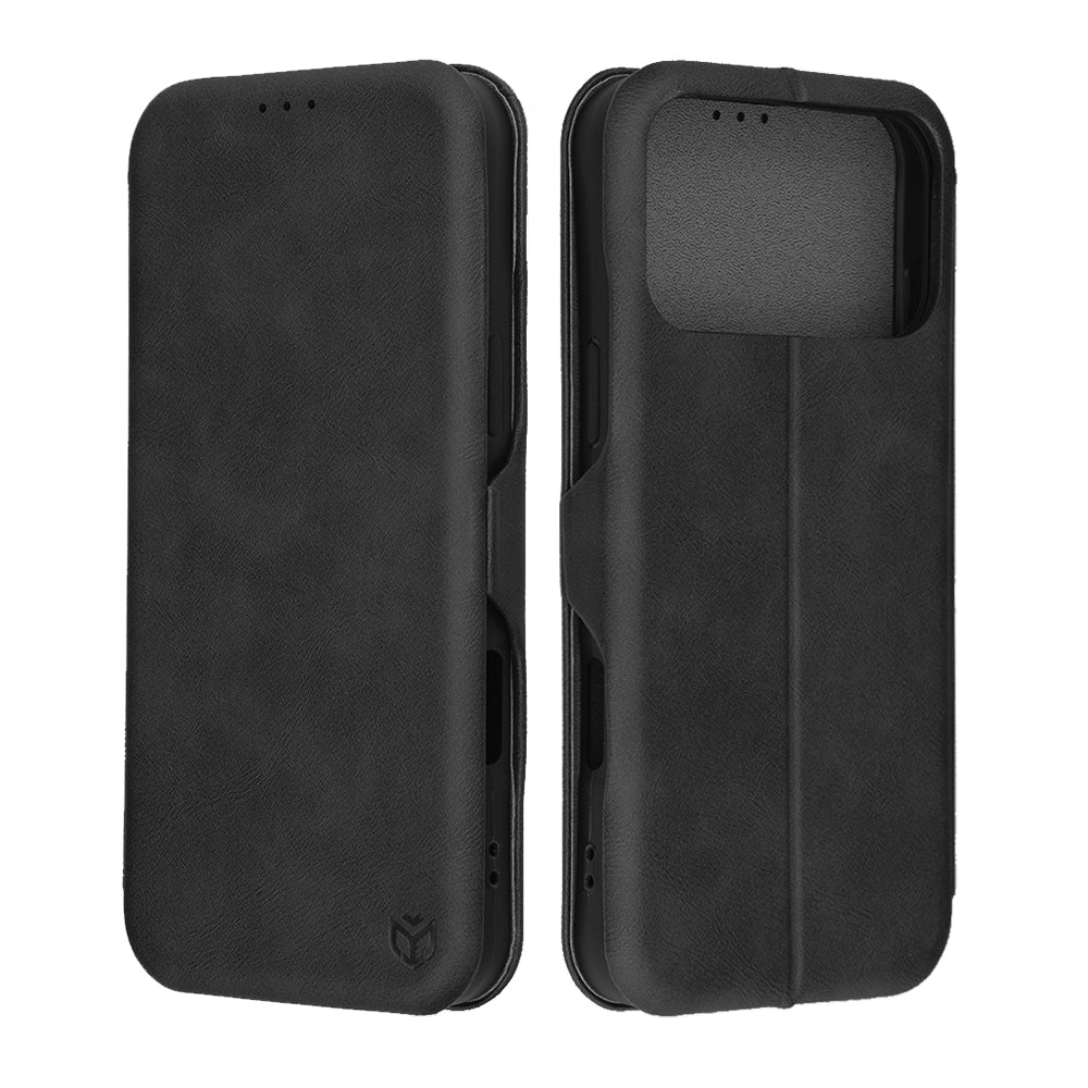 Hülle für Apple iPhone 17 Pro, Techsuit, Safe Wallet Plus, Schwarz