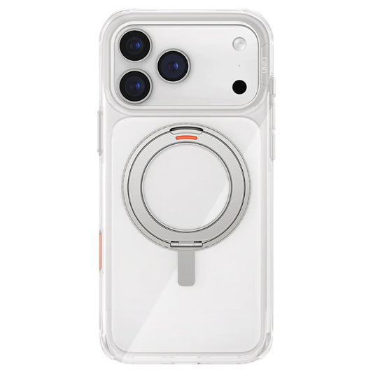 Hülle für Apple iPhone 17 Pro, UNIQ, Swivix, Silber