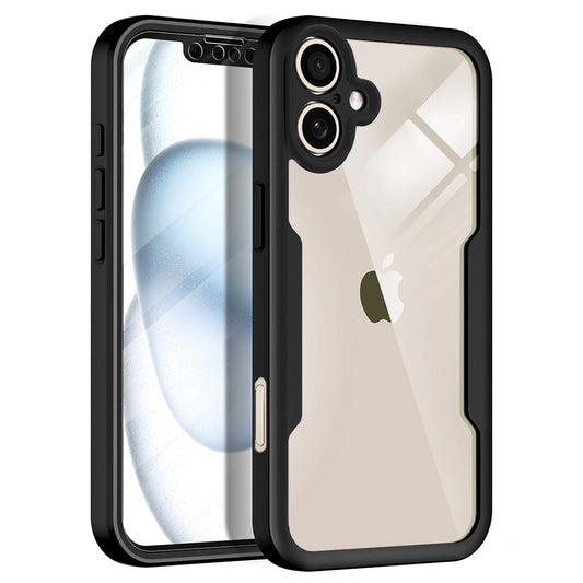 Hülle für Apple iPhone 17, Techsuit, ColorVerse 360, Schwarz