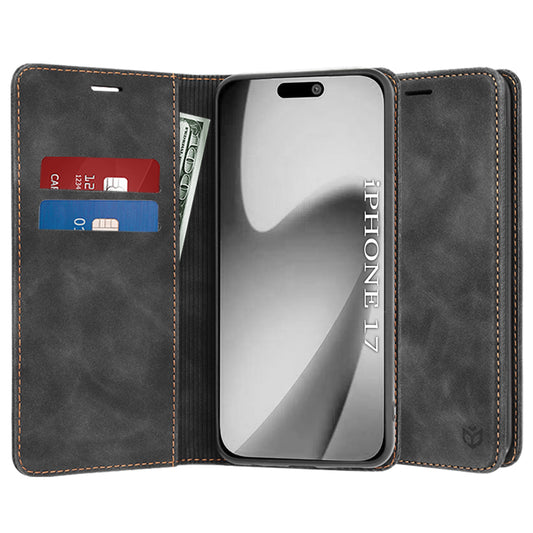 Hülle für Apple iPhone 17, Techsuit, Confy, Schwarz
