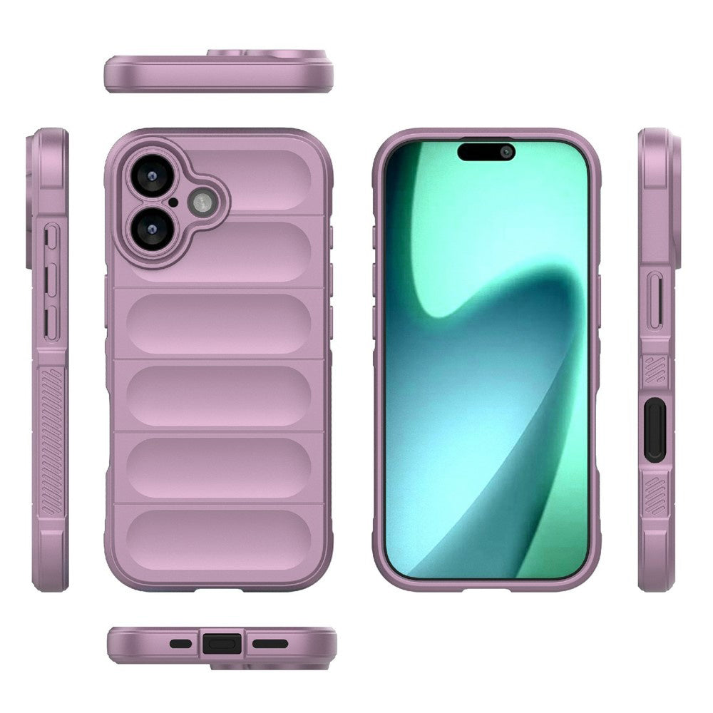 Hülle für Apple iPhone 17, Techsuit, Magic Shield, Lila