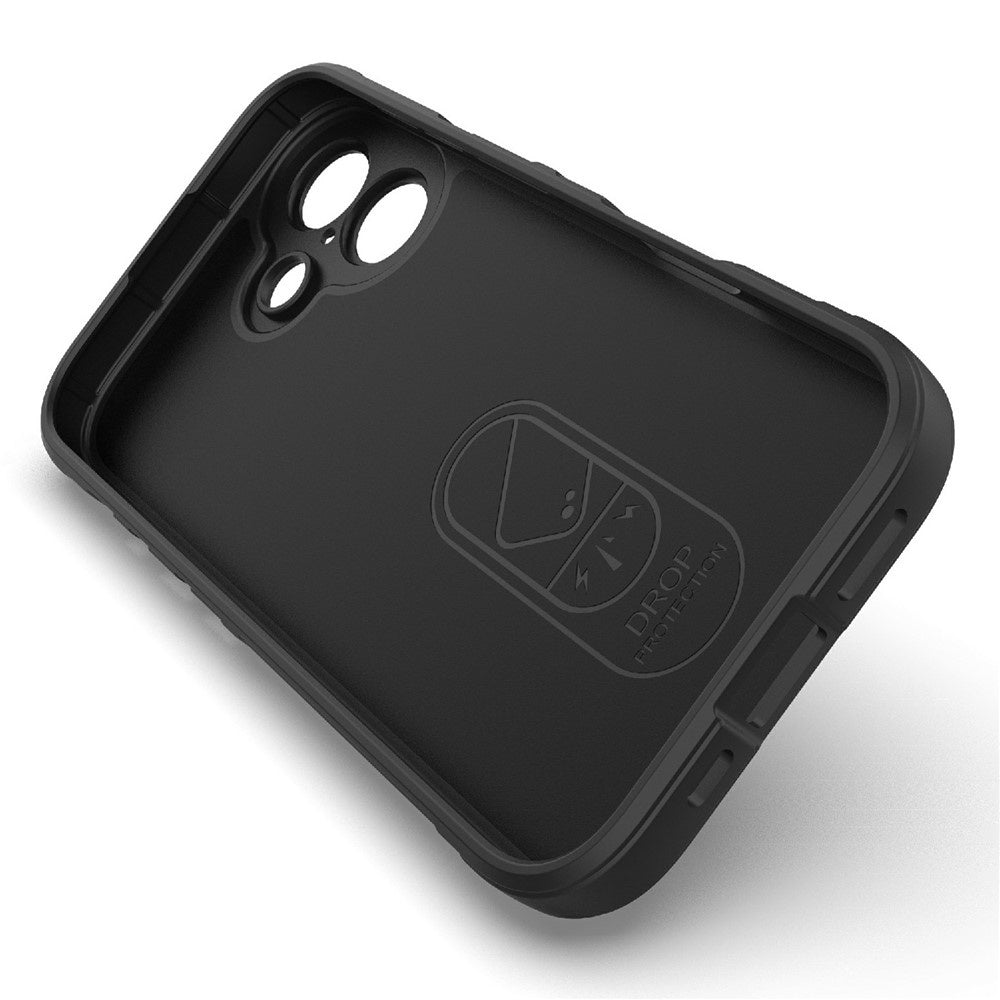 Hülle für Apple iPhone 17, Techsuit, Magic Shield, Schwarz