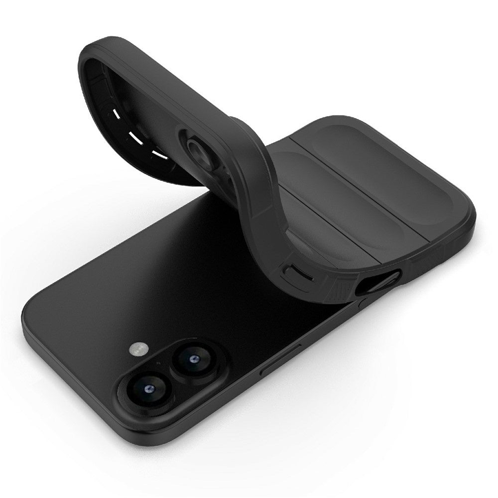 Hülle für Apple iPhone 17, Techsuit, Magic Shield, Schwarz