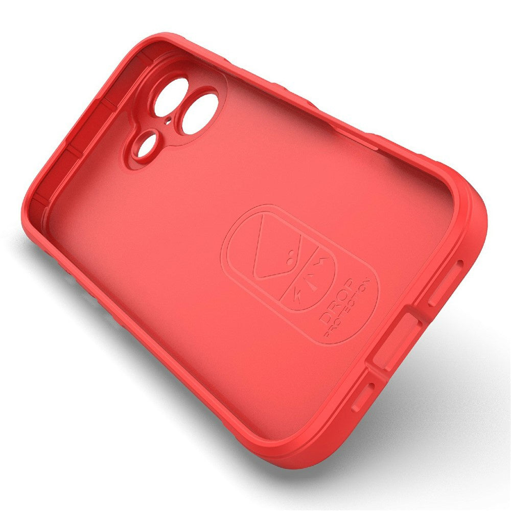 Hülle für Apple iPhone 17, Techsuit, Magic Shield, Rot
