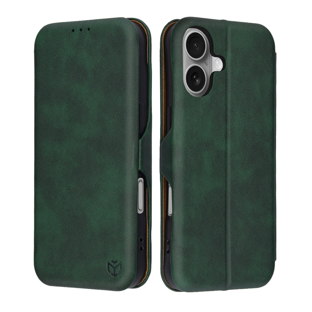 Hülle für Apple iPhone 17, Techsuit, Safe Wallet Plus, Grün