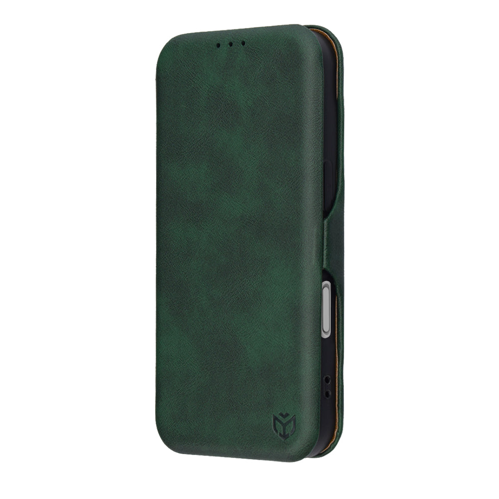 Hülle für Apple iPhone 17, Techsuit, Safe Wallet Plus, Grün