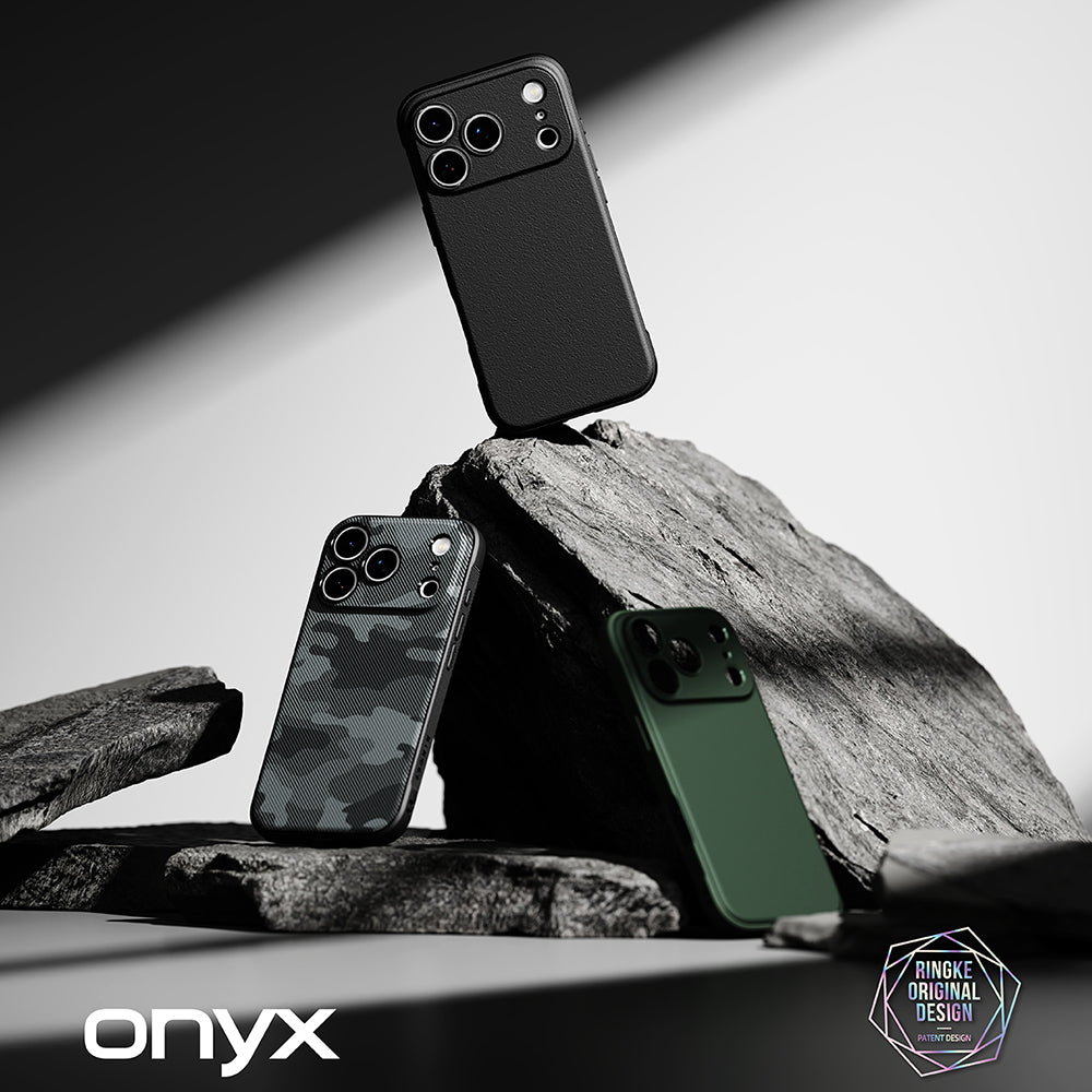 Hülle für Apple iPhone 18 Pro / 17 Pro, Ringke, Onyx, Tarnung
