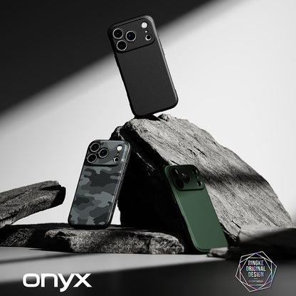 Hülle für Apple iPhone 18 Pro / 17 Pro, Ringke, Onyx, Schwarz