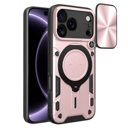 Hülle für Apple iPhone 18 Pro / 17 Pro, Techsuit, CamGuard Pro, Roségold
